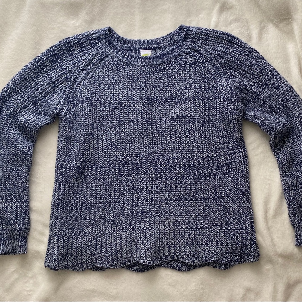 EUC Girls Scalloped Edge Sweater Sz 14/16